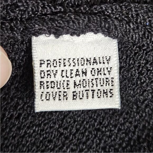 St. John Black Knit Cardigan with Gold Accents - Picture 6 of 11